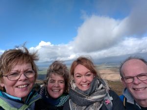 Family on Dartmoor National Park