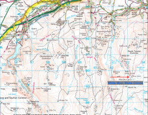 Map of White Moor Stone Circle
